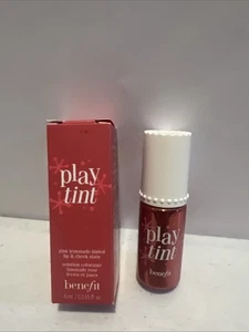 NEW Playtint by Benefit, 0.2 oz Lemonade-Tinted Lip & Cheek Stain - Picture 1 of 1