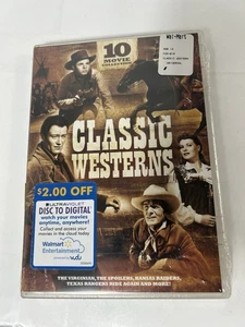 Klassische Western: 10-Filme Sammlung DVD Set 2013 Audie Murphy John Wayne NEU! - Bild 1 von 6