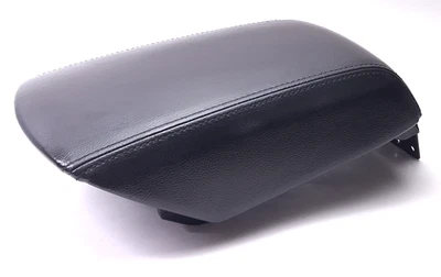 2011-2015 Ford Explorer Center Console Lid Armrest Arm Rest Black Leather OEM - Image 1 of 4