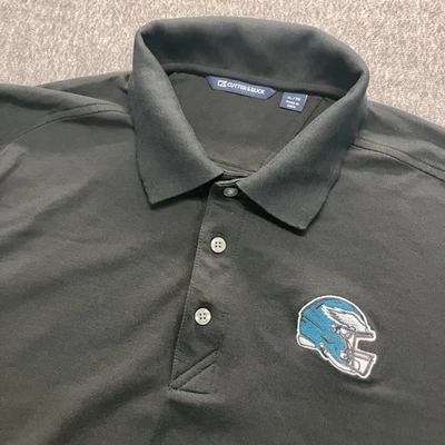 Cutter & Buck Philadelphia Eagles Polo Golf Shirt Men's XL Short Sleeve - Image 1 of 4