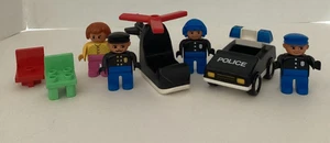Lot of 8 Lego Duplo Police Car Figures - Picture 1 of 6