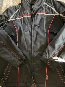 Harley-Davidson Vented Black Riding Jacket Women’s 2XL - Picture 1 of 9