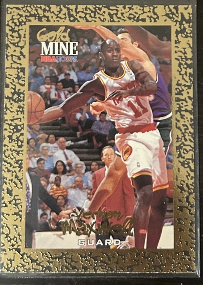 1994-95 Hoops Houston Rockets Basketball Card #437 Vernon Maxwell - Image 1 of 1