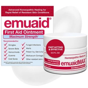 EMUAIDMAX Salbe für juckende Haut, maximale Stärke Behandlung für Sportler F... - Bild 1 von 8