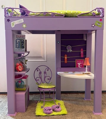 American Girl Doll McKenna Loft Bed & Accessories 2012 Retired  - Image 1 of 4