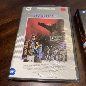 The Right Stuff Warner Home Video VHS Clamshell Two Tape - Picture 1 of 4