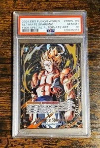Dragon Ball Fusion World Rivals Clash Ultimate Sparking Spcl 2025 arte alternativo PSA 10 - Imagen 1 de 1