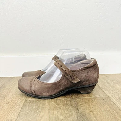 Abeo Nala Brown Leather Mary Jane with Comfort Sole Women’s Size 6.5 - Image 1 of 4