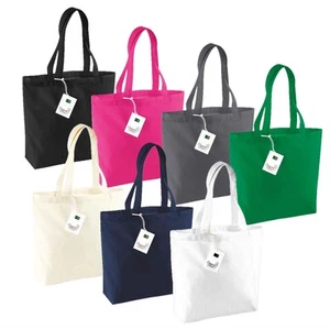 Westford Mill 100% Organic Cotton Shopper Bag - Picture 1 of 9