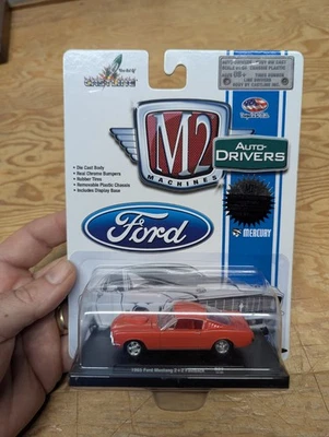 1965 Ford Mustang 2+2 Fastback M2 Machines Auto-Drivers R27 Diecast 1:64 Orange - Image 1 of 4