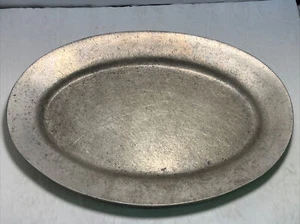 AC Fabricators 12” x 8” Aluminum Sizzlin Oval Platter Hawthorne CAL - Picture 1 of 5