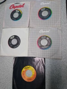 SETS OF 5 RECORDS "FREDDIE JACKSON,ANNE MURRAY,THE KNACK,MAZE" - Picture 1 of 8