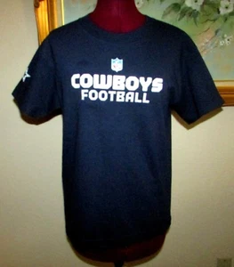 DALLAS COWBOYS UNISEX YTH  SZ MED (10-12) TEAM APPAREL NFL COWBOYS  FOOTBALL TEE - Picture 1 of 4