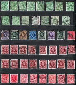 LOTE DE SELLOS FINOS GRAN BRITANA SIN DESCRIBIR LIMPIEZA George V - Imagen 1 de 2