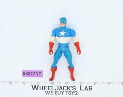 Figura de acción de colección Capitán América Secret Wars Super Heroes Mattel 1984 Foto 1 de 2