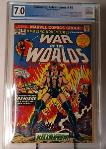 Amazing Adventures #18 1st Killraven PGX 7.0 - Picture 1 of 2