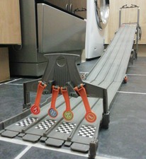 pista hot wheels 4 carriles