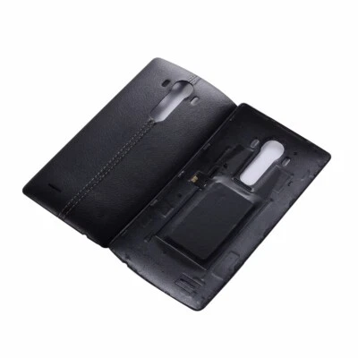 For LG G4 Leather Back Cover Battery Case Housing Door Phone Replacement +NFC - Image 1 of 2