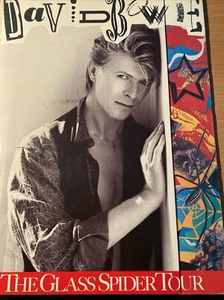 DAVID BOWIE GLASS SPIDER TOUR 1987 PROGRAM - Imagen 1 de 2