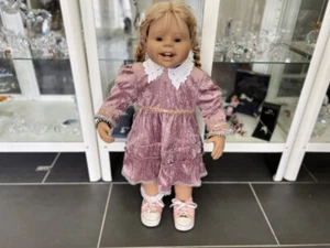 Evelyn Leman Artist Doll Vinyl Doll 70 cm. Top Condition - Picture 1 of 6