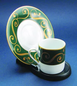 Supporto display tazza e piattino nero: display set da tè - Foto 1 di 3