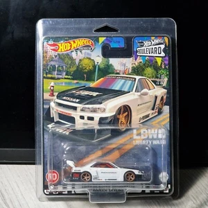🔥HOT WHEELS PREMIUM BOULEVARD- LB-ER34 SUPER SILHOUETTE NISSAN SKYLINE W/PROT🔥 - Foto 1 di 4