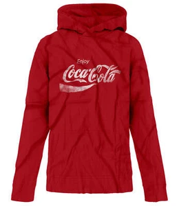 BSW Youth Enjoy Cola Pop Soda Drink Vintage Logo Hoodie - Picture 1 of 7