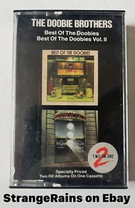 DOOBIE BROTHERS BEST OF VOL. I & II 2 ON 1 CASSETTE ..... PLAY TESTED - Picture 1 of 6
