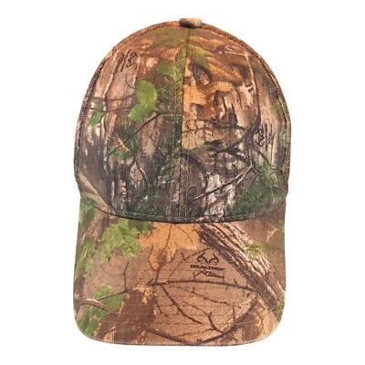 Realtree Camouflage Trucker Hat Cap Snapback Adjustable Hunting Firearms - Image 1 of 4