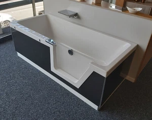 Duscholux Step-in Pure Badewanne mit flexiblen Türeinsatz 170x75cm UVP 4522 EUR - Bild 1 von 9