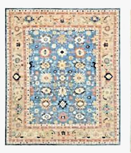 MODERN ORIENTAL RUG MAHAL SULTANABAD DESIGN HANDKNOTTED BRAND NEW - Picture 1 of 4