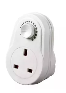 Mercury Plug In Verstellbar Licht Dimmer Schalter Lampe Lüfter Steuerung 13A Dimmen - Bild 1 von 1
