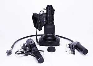 Canon HJ14ex4.3B IASE 2/3" B4 Broadcast Servo Lens w/ Controls *FULL Servo* - Picture 1 of 9