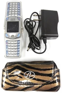 Nokia 6820 - Gray and Blue ( AT&T / Cingular ) Very Rare Flip Smartphone - READ - Picture 1 of 5