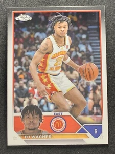 2023 Topps Chrome McDonalds #11 DJ Wagner Kentucky Wildcats - Imagen 1 de 2