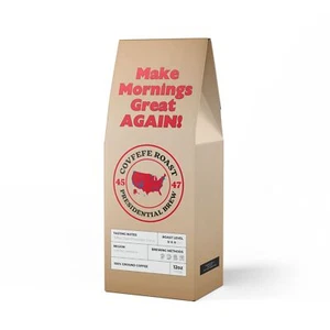 MAGA Coffee | Republican Christmas Gift | Trump Covfefe Coffee Lover Gift 45-47 - Picture 1 of 9