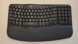 Logitech Wave Wireless Ergonomic Keyboard (Used) - Picture 1 of 4