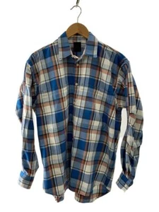 GLOBERIDE Long Sleeve Shirt S Polyester Check Used - Picture 1 of 8