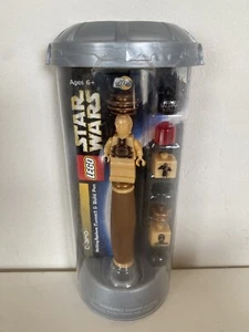 Vintage NOS LEGO Star Wars C-3PO Writing System Connect & Build Pen - Picture 1 of 6