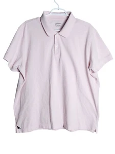 UNTUCKit Herren Hemd XXXL Pima Baumwolle Rosa Lavendel Kurzarm Golf Polo - Bild 1 von 5
