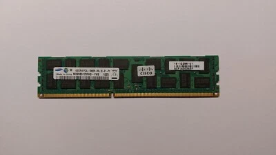 Samsung 4GB DDR3 1333 PC3L-10600R 1.35V Registered ECC RAM M393B5170FH0-YH9 - Image 1 of 2
