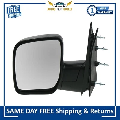 Nuevo espejo retrovisor manual lado del conductor izquierdo izquierdo para Ford E150 E250 E350 E450 2009-2013 Foto 1 de 3