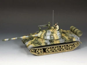 Tanque de batalla principal IDF036-2 del ejército sirio T-55 A' de King and Country - Imagen 1 de 2