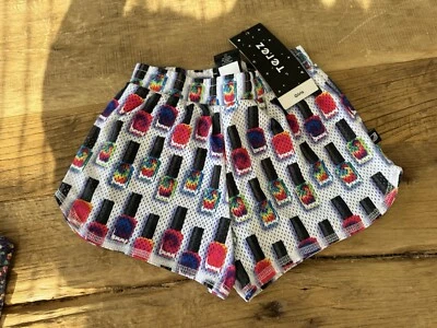 NUEVO CON ETIQUETAS TEREZ Pantalones Cortos Atléticos Mani Blancos para Niña ~ Talla Pequeña ~ ¡TAN LINDOS! 💅 Foto 1 de 4