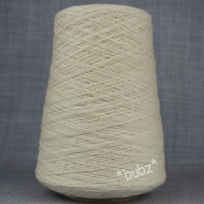 BRITISH SUPER SOFT CASHMERE MERINO WOOL YARN 250g CONE 2 PLY MACHINE KNITTING - Image 1 of 2