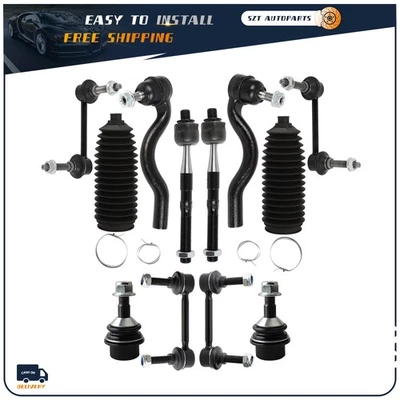 For Durango Jeep Grand Cherokee 2011 2012 2013 2014 2015 12pc Suspension Kits - Image 1 of 4