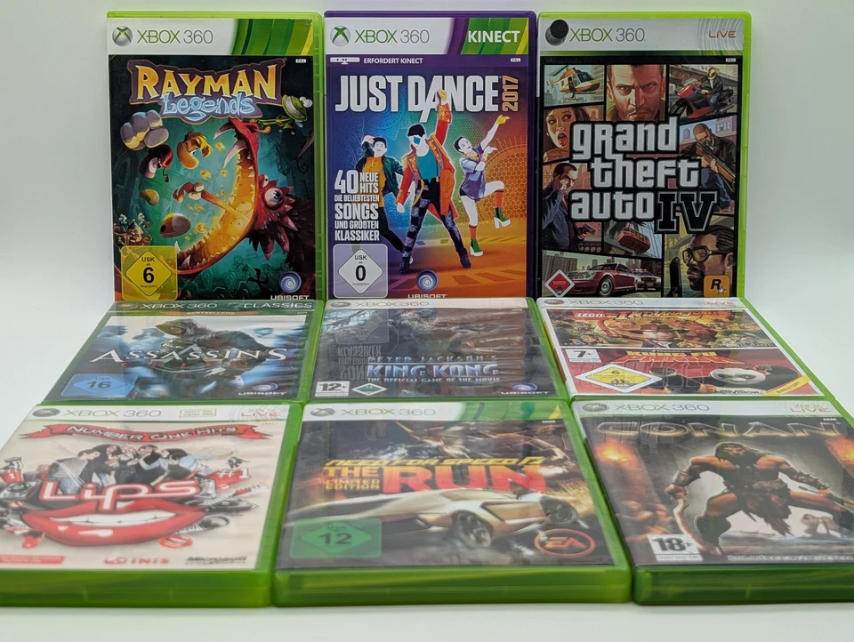 Xbox 360 Spiele Action Abenteuer Rennen Rollenspiele Shooter Fantasie Kinder - Bild 1 von 1