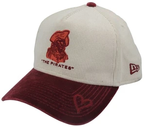 Pittsburgh Pirates New Era Premium Cord Samt 9Forty Snapback Mütze Cap - Bild 1 von 10