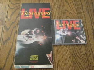 George Thorogood Live Cd Longbox and CD Rare! - Picture 1 of 4