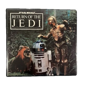 1983 STAR WARS RETURN OF THE JEDI TAKE-A-TAPE-ALONG Case 8 books 4 Tapes - Picture 1 of 24
